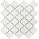 EliteTile Beacon 12-1/2" x 12-1/2" Porcelain Mosaic in White