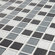 EliteTile Ambit 11-3/4" x 11-3/4" Basket Monochrome Glass Mosaic Wall Tile