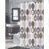 Carnation Home Fashions Madison Polyester Shower Curtain