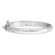 Evalue Jewelry Sterling Essentials Sterling Silver Floral Engraved Baby's Bangle