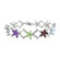 Amour Peridot Citrine Amethyst Blue Topaz - Sky Garnet Fashion Bracelet