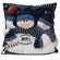 SC Sports NFL 18" Snowman Family Pillow
