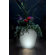 Forest City Models and Patterns Solar Operated Illuminated Round Planter