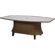 Woodard Del Cristo Oval Umbrella Dining Table