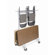 Raymond Products Hanging Folded Chair and Table Storage Truck