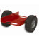 Raymond Products Heavy Duty Caddy Extra Wide, Airless Wheels