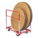 Raymond Products Round Folding Table Mover with All Swivel 6" Phenolic Casters