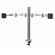 Cotytech Dual Monitor Desktop Mount Dual Swing Arm