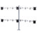 Cotytech Hexa Monitor Desk Mount - Triple Arms