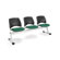 OFM Stars and Moon Three Chair Beam Seating