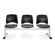 OFM Stars and Moon Three Chair Beam Seating