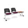 OFM Stars and Moon Three Chair Beam Seating with Table