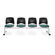 OFM Star Four Chair Beam Seating