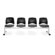 OFM Star Four Chair Beam Seating
