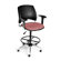 OFM Height Adjustable Swivel Stool with Lumbar Support