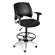 OFM Height Adjustable Swivel Stool with Lumbar Support