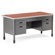 OFM Executive Series Single Pedestal Teacher's Computer Desk with Center Drawer