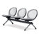 OFM Net Series Mesh Three Chair Beam Seating