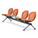 OFM Net Series Four Chair Beam Seating with Table