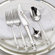 Ginkgo Fleur de Lis 20 Piece Flatware Set