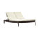 Source Outdoor Manhattan Double Chaise Lounge with Cushion