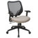 Office Star Products Space Seating VeraFlex Seat and Dark AirGrid Managerial Chair