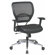 Office Star Products Space Seating Mid-Back Leather AirGrid Back Task Chair