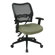 Office Star Products AirGrid Back and Fabric Seat Space Seating Deluxe Office Chair