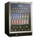 Danby Silhouette 5.3 Cubic Ft. Beverage Center in Black with Stainless Steel Door Trim