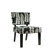 Powell Furniture Floral Oliver Fabric Slipper Chair