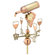 Good Directions Full Size Weathervane Wine Bottle in Polished