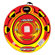 Swim Time Rush 40" Snow Tube in Yellow and Red