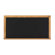 Marsh canDeluxe Steel-Rite Chalkboards - Oak Frame