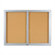 Marsh Deluxe Enclosed Bulletin Boards - Aluminum Frame