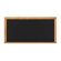 Marsh Deluxe Steel-Rite Chalkboards - Oak Frame