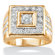Palm Beach Jewelry Men's Cubic Zirconia Ring