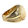 Palm Beach Jewelry Men's Gold Oval Jasper Ring