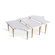 Gus* Modern Prairie 3 Piece Nesting Tables