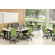 Paragon Furniture 3 Station Multi-User Workstation