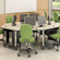 Paragon Furniture 3 Station Multi-User Workstation