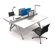 Scale 1:1 EYHOV Rise Double Workstation