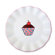 Omniware Everyday Cupcake Polka Dots Plate