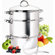 Cook N Home Cook N Home Stainless Steel Juicer Steamer
