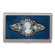Jewelryweb Steel Blue Enameled and Cameo PendantBusiness Card Holder