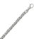 Jewelryweb Sterling Silver Plated Mens Necklace