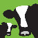 Avalisa Animal - Cows Stretched Wall Art