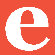 Avalisa Letter - Lower Case 'e' Stretched Wall Art