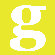Avalisa Letter - Lower Case 'g' Stretched Wall Art