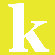 Avalisa Letter - Lower Case 'j' Stretched Wall Art