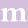 Avalisa Letter - Lower Case 'l' Stretched Wall Art